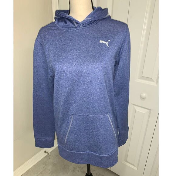 Puma Other - Puma Blue Heathered Boys Hoodie Size XL (18-20)